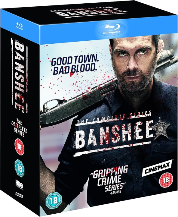 Banshee Seasons 1 to 4 Complete Collection Blu-Ray ryhmässä KODINELEKTRONIIKKA / Ääni & Kuva / TV & Tarvikkeet / Elokuvat / Blu-ray @ TP E-commerce Nordic AB (D08569)