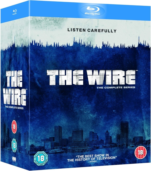 The Wire Seasons 1 to 5 Complete Collection Blu-Ray ryhmässä KODINELEKTRONIIKKA / Ääni & Kuva / TV & Tarvikkeet / Elokuvat / Blu-ray @ TP E-commerce Nordic AB (D08570)