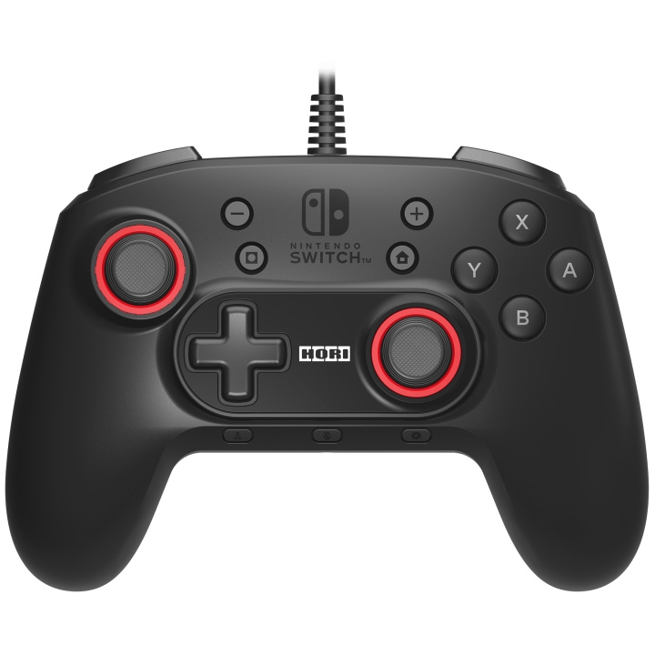 Hori Horipad Plus Nintendo Switch -ohjain ryhmässä KODINELEKTRONIIKKA / Pelikonsolit & Tarvikkeet / Nintendo Switch / Tarvikkeet @ TP E-commerce Nordic AB (D08580)