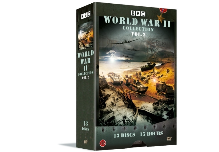 World War II Collection - Vol. 2 (13-disc) - DVD ryhmässä KODINELEKTRONIIKKA / Ääni & Kuva / TV & Tarvikkeet / Elokuvat / DVD @ TP E-commerce Nordic AB (D08591)