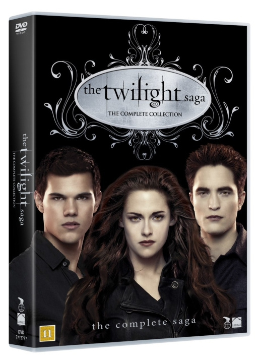 Twilight saga - The complete collection boks - DVD ryhmässä KODINELEKTRONIIKKA / Ääni & Kuva / TV & Tarvikkeet / Elokuvat / DVD @ TP E-commerce Nordic AB (D08594)