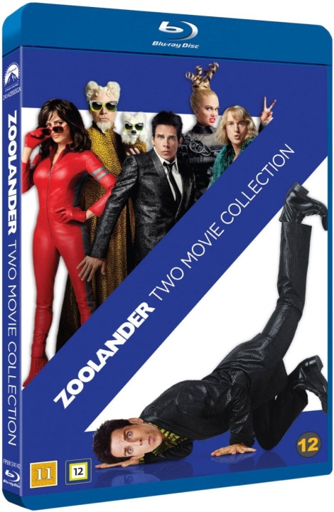 Zoolander 1+2 (2 disc)(Blu-Ray) ryhmässä KODINELEKTRONIIKKA / Ääni & Kuva / TV & Tarvikkeet / Elokuvat / Blu-ray @ TP E-commerce Nordic AB (D08597)