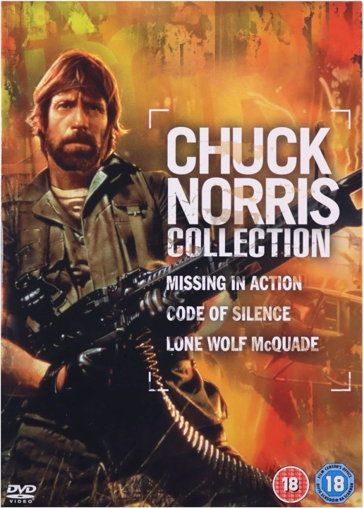 Chuck Norris - Missing In Action / Code Of Silence / Lone Wolf Mcquade DVD ryhmässä KODINELEKTRONIIKKA / Ääni & Kuva / TV & Tarvikkeet / Elokuvat / DVD @ TP E-commerce Nordic AB (D08604)