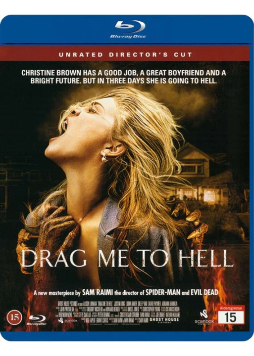 DRAG ME TO HELL BD ryhmässä KODINELEKTRONIIKKA / Ääni & Kuva / TV & Tarvikkeet / Elokuvat / Blu-ray @ TP E-commerce Nordic AB (D08610)