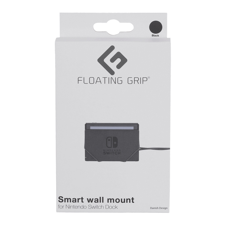 FLOATING GRIP Nintendo Switch -telakan seinäteline FLOATING GRIP®, musta ryhmässä KODINELEKTRONIIKKA / Pelikonsolit & Tarvikkeet / Nintendo Switch @ TP E-commerce Nordic AB (D08622)