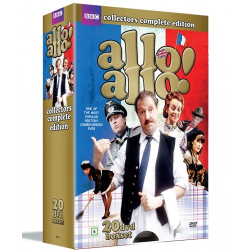 Allo Allo: Complete Collection - 20 DVD box set ryhmässä KODINELEKTRONIIKKA / Ääni & Kuva / TV & Tarvikkeet / Elokuvat / DVD @ TP E-commerce Nordic AB (D08626)