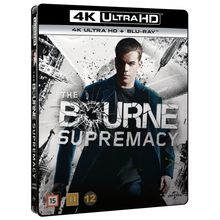 The Bourne Supremacy (4K Blu-Ray) ryhmässä KODINELEKTRONIIKKA / Ääni & Kuva / TV & Tarvikkeet / Elokuvat / Blu-ray @ TP E-commerce Nordic AB (D08631)