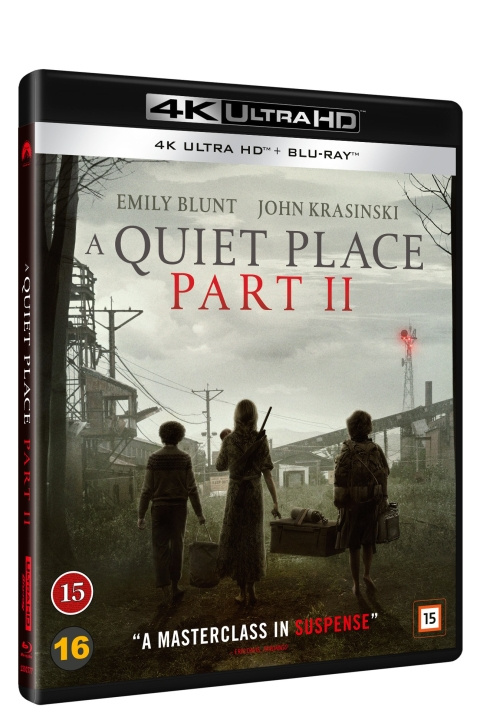 A Quiet Place 2 ryhmässä KODINELEKTRONIIKKA / Ääni & Kuva / TV & Tarvikkeet / Elokuvat / Blu-ray @ TP E-commerce Nordic AB (D08633)