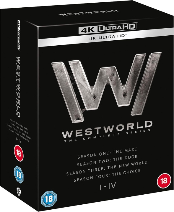 Westworld Series 1 to 4 Complete Collection 4K Ultra HD ryhmässä KODINELEKTRONIIKKA / Ääni & Kuva / TV & Tarvikkeet / Elokuvat / Blu-ray @ TP E-commerce Nordic AB (D08688)