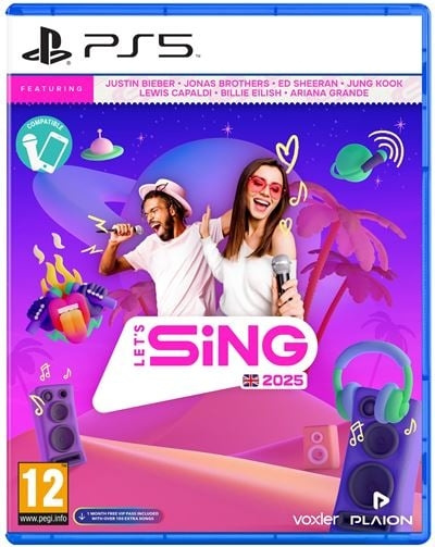 Let\'s Sing 2025 (PS5) ryhmässä KODINELEKTRONIIKKA / Pelikonsolit & Tarvikkeet / Sony PlayStation 5 / Peli @ TP E-commerce Nordic AB (D08694)