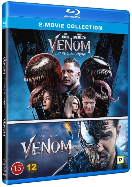 Venom: Let There Be Carnage 1-2 Box Set ryhmässä KODINELEKTRONIIKKA / Ääni & Kuva / TV & Tarvikkeet / Elokuvat / Blu-ray @ TP E-commerce Nordic AB (D08720)