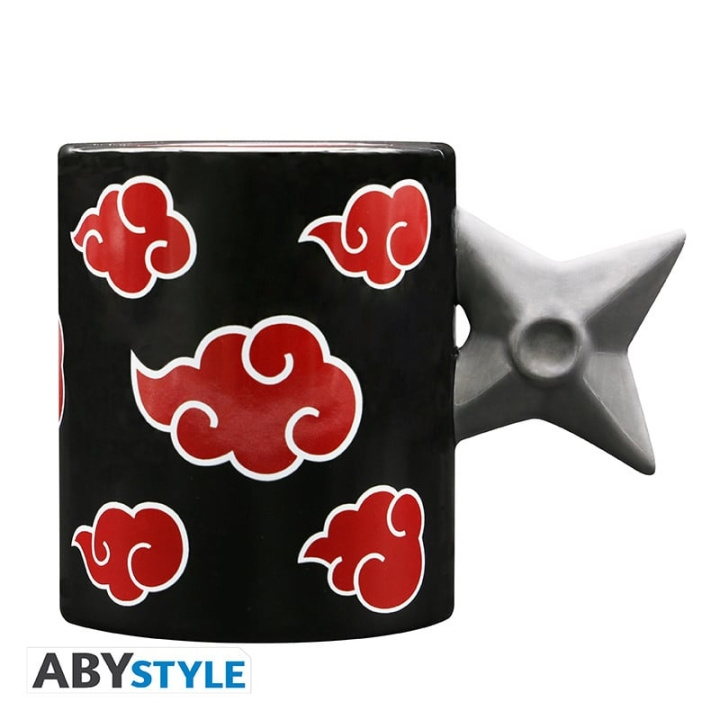 Abysse NARUTO SHIPPUDEN - 3D kahvainen muki - Akatsuki Shuriken x2 ryhmässä URHEILU, VAPAA-AIKA JA HARRASTUS / Hauskat tavarat / Mukit @ TP E-commerce Nordic AB (D08725)