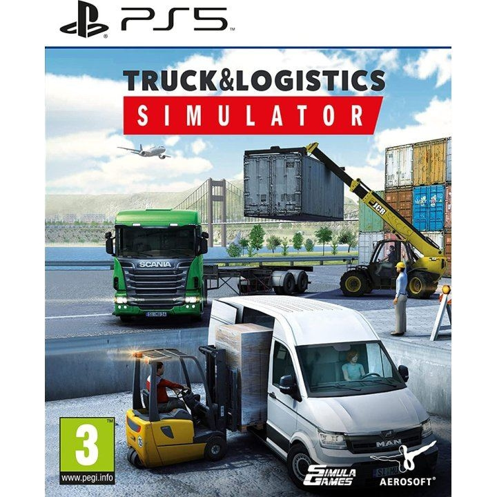 Truck & Logistics Simulator (PS5) ryhmässä KODINELEKTRONIIKKA / Pelikonsolit & Tarvikkeet / Sony PlayStation 5 / Peli @ TP E-commerce Nordic AB (D08744)