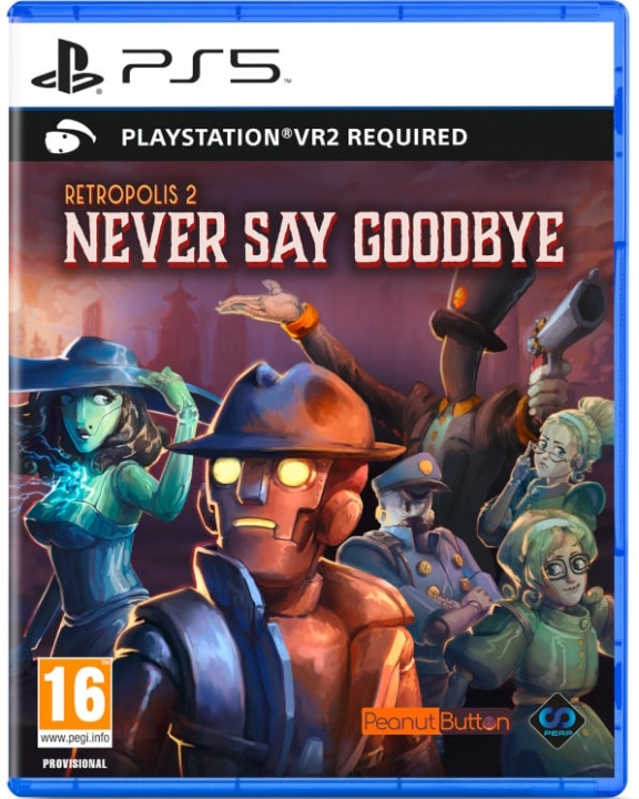 Retropolis 2: Never Say Goodbye (PSVR2) (PS5) ryhmässä KODINELEKTRONIIKKA / Pelikonsolit & Tarvikkeet / Sony PlayStation 5 / Peli @ TP E-commerce Nordic AB (D08783)