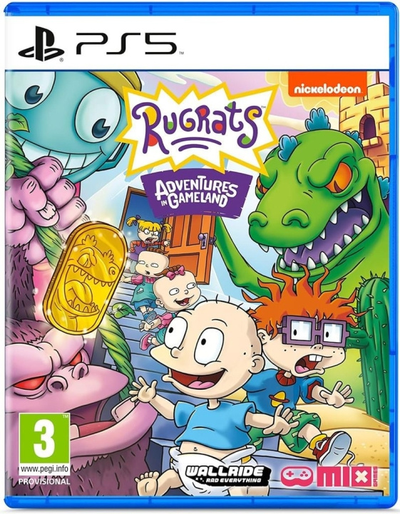 Rugrats - Adventures in Gameland (PS5) ryhmässä KODINELEKTRONIIKKA / Pelikonsolit & Tarvikkeet / Sony PlayStation 5 / Peli @ TP E-commerce Nordic AB (D08812)