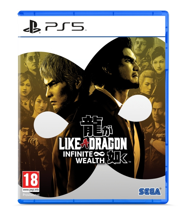 Like a Dragon: Infinite Wealth (PS5) ryhmässä KODINELEKTRONIIKKA / Pelikonsolit & Tarvikkeet / Sony PlayStation 5 / Peli @ TP E-commerce Nordic AB (D08847)