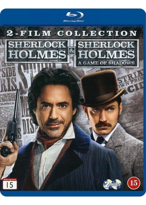 Sherlock Holmes Collection, The (2 film) (Blu-ray) ryhmässä KODINELEKTRONIIKKA / Ääni & Kuva / TV & Tarvikkeet / Elokuvat / Blu-ray @ TP E-commerce Nordic AB (D08891)