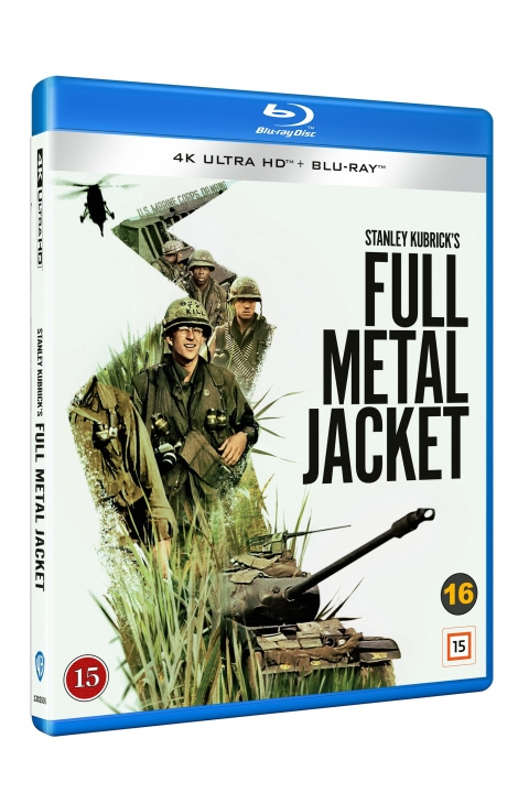 Full Metal Jacket ryhmässä KODINELEKTRONIIKKA / Ääni & Kuva / TV & Tarvikkeet / Elokuvat / Blu-ray @ TP E-commerce Nordic AB (D08900)