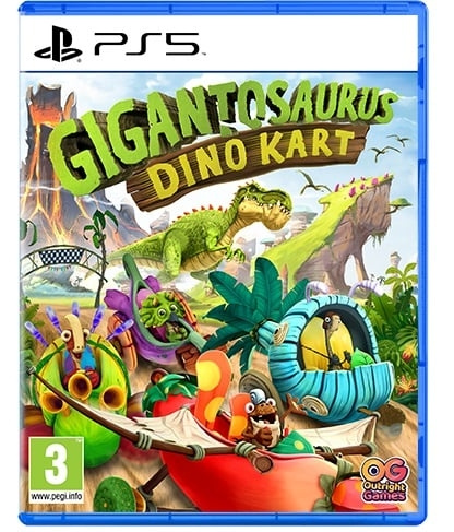 Gigantosaurus: Dino Kart (PS5) ryhmässä KODINELEKTRONIIKKA / Pelikonsolit & Tarvikkeet / Sony PlayStation 5 / Peli @ TP E-commerce Nordic AB (D08937)