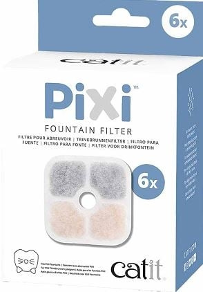 catit Hiilisuodatin Pixi 2.5L 6kpl - (785.0487) ryhmässä KOTI, TALOUS JA PUUTARHA / Lemmikkitarvikkeet / Kissa @ TP E-commerce Nordic AB (D08940)