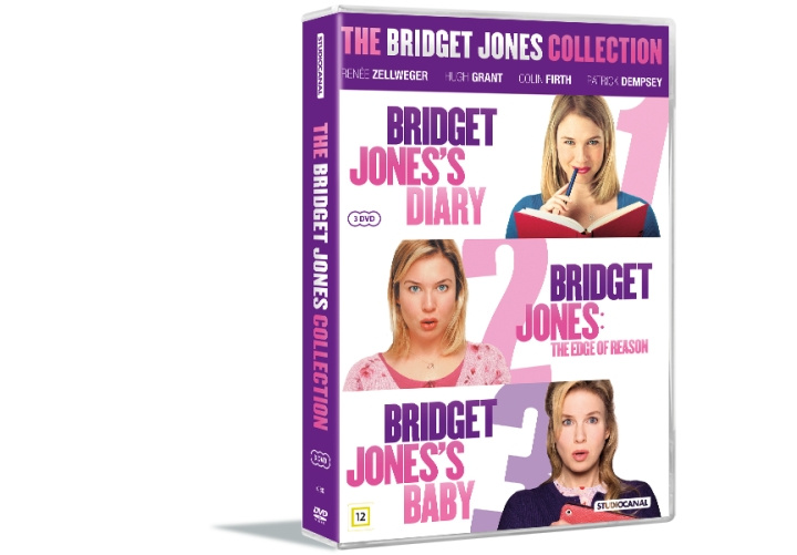 Bridget Jones Collection 1-3 - 3DVD box ryhmässä KODINELEKTRONIIKKA / Ääni & Kuva / TV & Tarvikkeet / Elokuvat / DVD @ TP E-commerce Nordic AB (D09012)