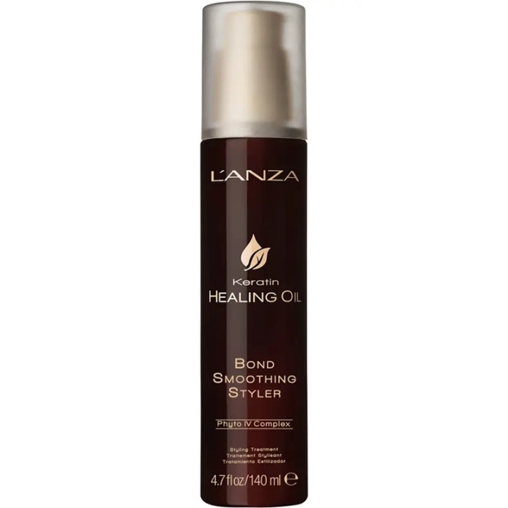 L\'anza Keratin Healing Oil Bond Smoothing Styler 140ml ryhmässä KAUNEUS JA TERVEYS / Hiukset &Stailaus / Hiusten stailaus / Hiusten muotoiluvaahto @ TP E-commerce Nordic AB (D09115)