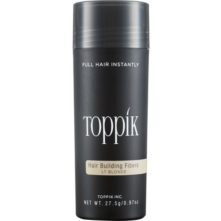 Toppik Hair Building Fibers Large 27.5g - Light Blonde ryhmässä KAUNEUS JA TERVEYS / Hiukset &Stailaus / Hiustenhoito @ TP E-commerce Nordic AB (D09136)