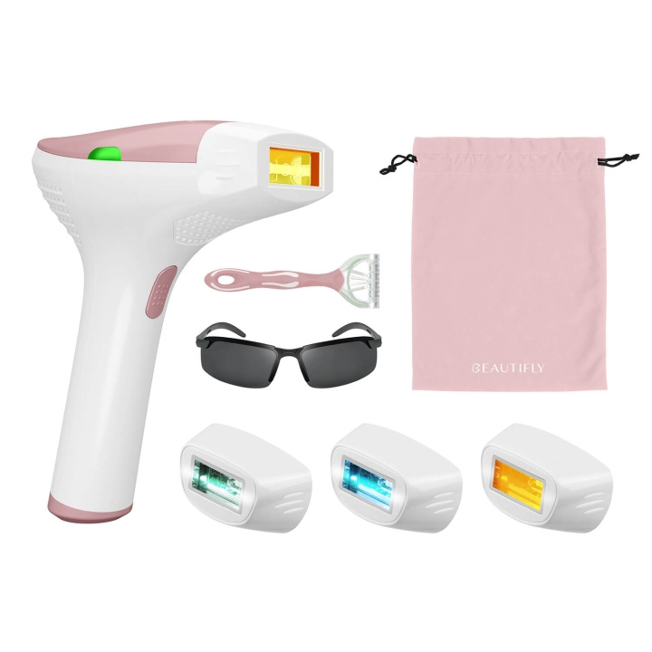 BEAUTIFLY Laser Hair Removal IPL B-Shine Blush ryhmässä KAUNEUS JA TERVEYS / Hiukset &Stailaus / Karvanpoisto / IPL ja laaseri @ TP E-commerce Nordic AB (D09169)