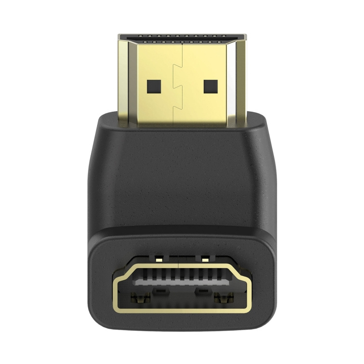 Hama Adapter Hdmi 270 Astetta Kultainen Musta ryhmässä KODINELEKTRONIIKKA / Kaapelit & Sovittimet / HDMI @ TP E-commerce Nordic AB (D09190)