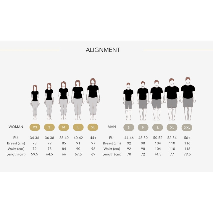 SWEDISH POSTURE T-paita Naiset Alignment Puuvilla Musta XL ryhmässä URHEILU, VAPAA-AIKA JA HARRASTUS / Tarvikkeet / T-paidat @ TP E-commerce Nordic AB (D09232)