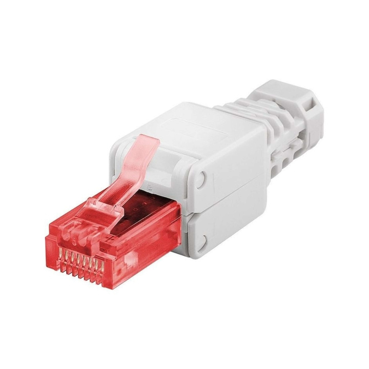 North RJ45 Kontakt för Cat6 kabel 2pack 8p8c För montering utan Verktyg ryhmässä TIETOKOONET & TARVIKKEET / Kaapelit & Sovittimet / Verkko @ TP E-commerce Nordic AB (D09261)