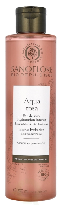 Sanoflore Aqua Rosa Botanical Liquid Care 200 ml ryhmässä KAUNEUS JA TERVEYS / Ihonhoito / Kasvot / Kasvovesi ja Facemist @ TP E-commerce Nordic AB (D09285)