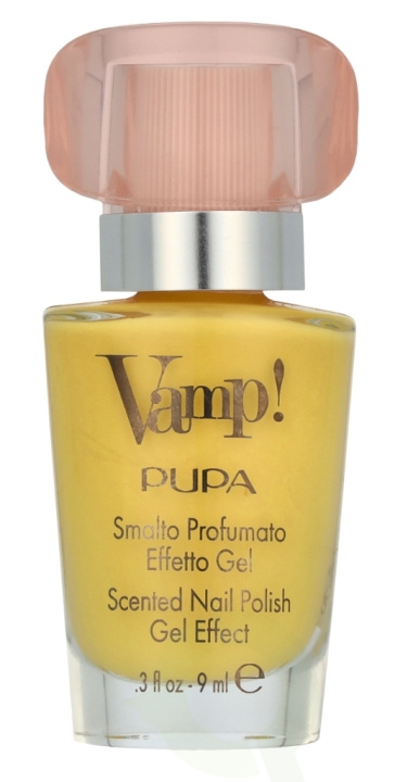 Pupa Milano Pupa Vamp! Scented Nail Polish 9 ml #109 Brilliant Yellow ryhmässä KAUNEUS JA TERVEYS / Manikyyri/Pedikyyri / Kynsilakka @ TP E-commerce Nordic AB (D09295)