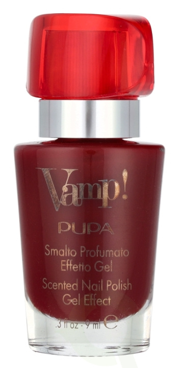 Pupa Milano Pupa Vamp! Scented Nail Polish 9 ml #205 Exotic Red ryhmässä KAUNEUS JA TERVEYS / Manikyyri/Pedikyyri / Kynsilakka @ TP E-commerce Nordic AB (D09296)