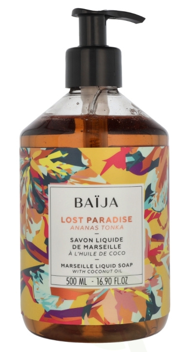 Baija Paris Baija Lost Paradise Marseille Liquid Soap 500 ml Pineapple & Brazil Nut Oil ryhmässä KAUNEUS JA TERVEYS / Ihonhoito / Kehon hoito / Käsisaippua @ TP E-commerce Nordic AB (D09308)