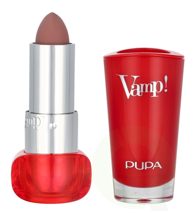 Pupa Milano Pupa Vamp! Extreme Colour Lipstick 3.5 g #101 Warm Nude ryhmässä KAUNEUS JA TERVEYS / Meikit / Huulet / Huulipuna @ TP E-commerce Nordic AB (D09326)