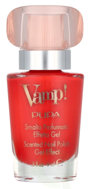 Pupa Milano Pupa Vamp! Scented Nail Polish 9 ml #111 Radiant Coral ryhmässä KAUNEUS JA TERVEYS / Manikyyri/Pedikyyri / Kynsilakka @ TP E-commerce Nordic AB (D09328)