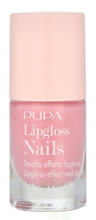 Pupa Milano Pupa Lipgloss Nail Polish 4.5 ml Candy Pink ryhmässä KAUNEUS JA TERVEYS / Manikyyri/Pedikyyri / Kynsilakka @ TP E-commerce Nordic AB (D09340)