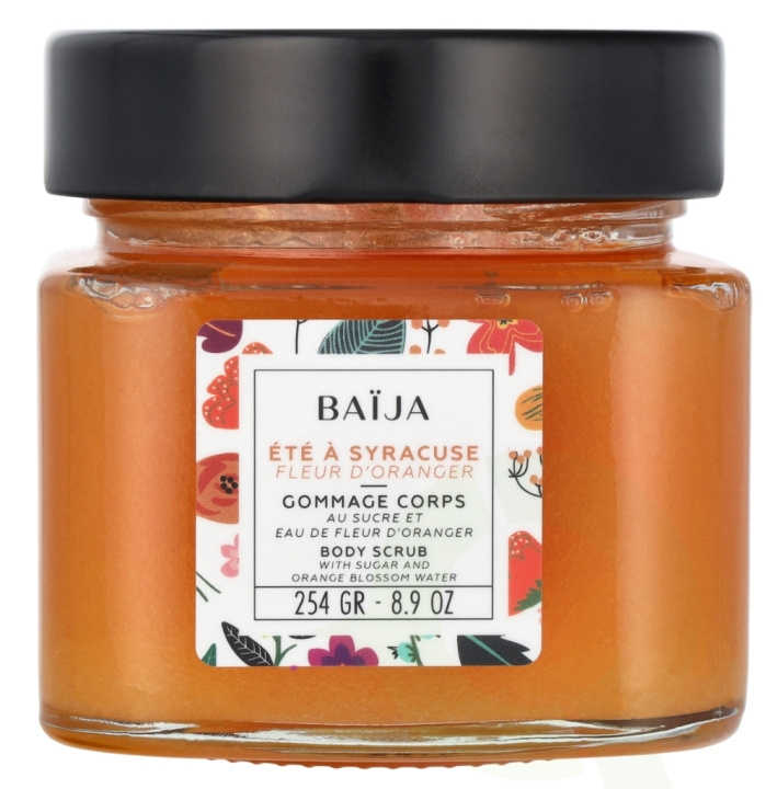 Baija Paris Baija Ete A Syracuse Body Scrub 254 g Orange Blossom ryhmässä KAUNEUS JA TERVEYS / Ihonhoito / Kasvot / Kuorinta @ TP E-commerce Nordic AB (D09384)