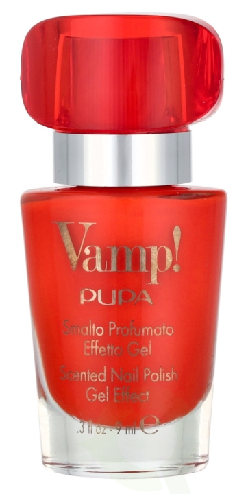 Pupa Milano Pupa Vamp! Scented Nail Polish 9 ml #210 Sexy Orange ryhmässä KAUNEUS JA TERVEYS / Manikyyri/Pedikyyri / Kynsilakka @ TP E-commerce Nordic AB (D09391)