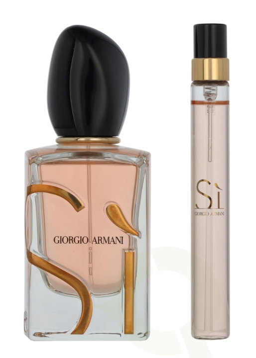 Armani Si Giftset 60 ml Edp Spray 50ml/Edp Spray 10ml ryhmässä KAUNEUS JA TERVEYS / Tuoksut & Parfyymit / Parfyymit / Naisten Tuoksut @ TP E-commerce Nordic AB (D09444)