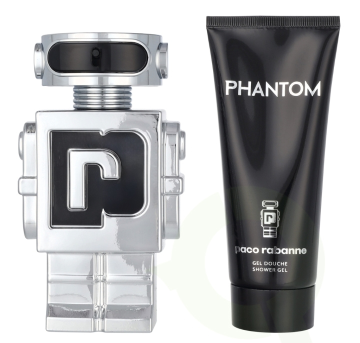 Paco Rabanne Phantom Giftset 200 ml Edt Spray 100ml/Shower Gel 100ml ryhmässä KAUNEUS JA TERVEYS / Lahjapakkaukset / Miesten lahjapakkaukset @ TP E-commerce Nordic AB (D09450)