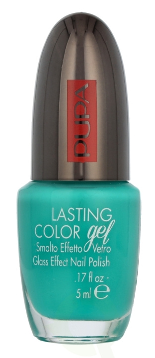 Pupa Milano Pupa Lasting Color Gel Glass Effect Nail Polish 5 ml #079 Artificial Green ryhmässä KAUNEUS JA TERVEYS / Manikyyri/Pedikyyri / Kynsilakka @ TP E-commerce Nordic AB (D09457)