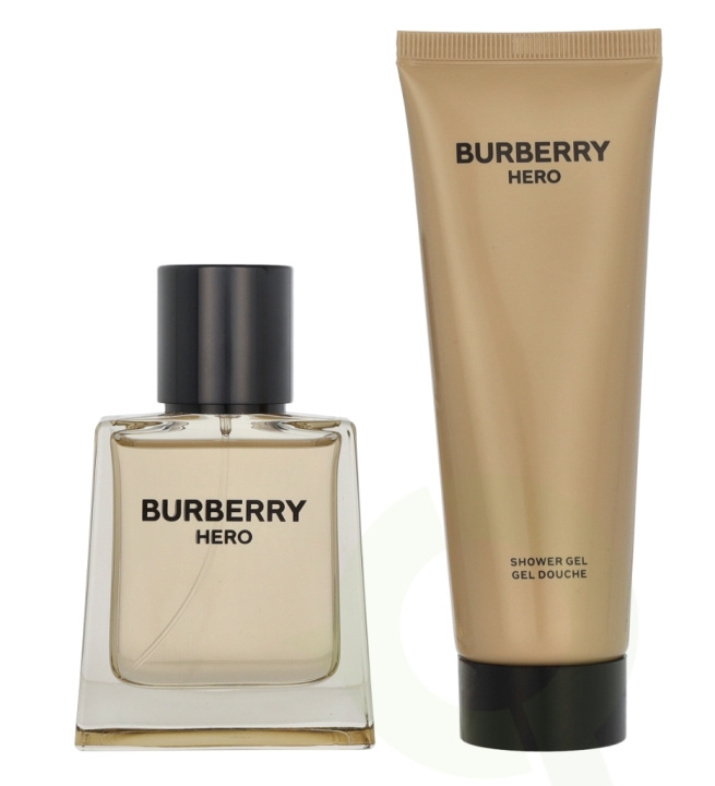 Burberry Hero Giftset 125 ml Edt Spray 50ml/Shower Gel 75ml ryhmässä KAUNEUS JA TERVEYS / Lahjapakkaukset / Miesten lahjapakkaukset @ TP E-commerce Nordic AB (D09473)