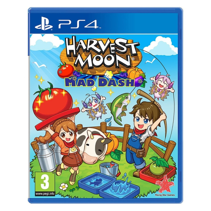 Harvest Moon: Mad Dash (PS4) ryhmässä KODINELEKTRONIIKKA / Pelikonsolit & Tarvikkeet / Sony PlayStation 4 / Peli @ TP E-commerce Nordic AB (D09553)