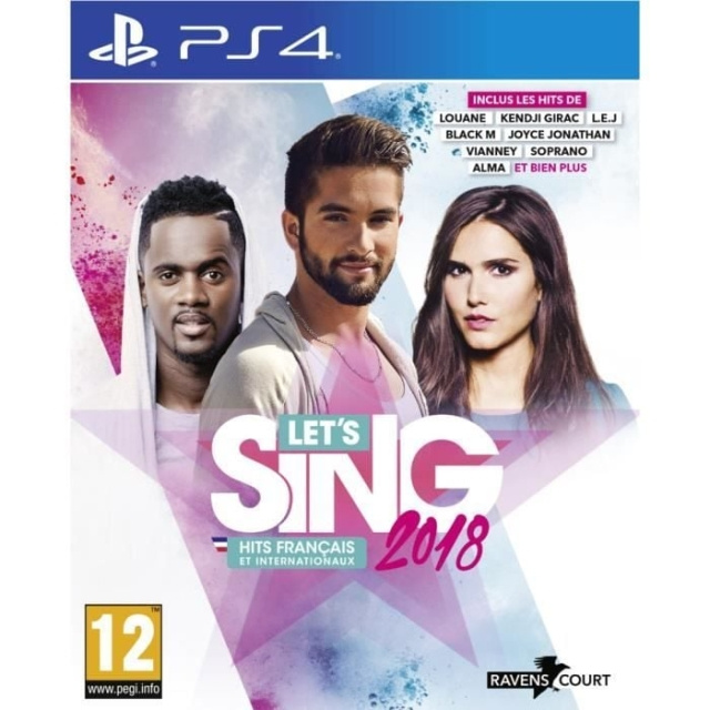 Let\'s Sing 2018 (UK/FR) (PS4) ryhmässä KODINELEKTRONIIKKA / Pelikonsolit & Tarvikkeet / Sony PlayStation 4 / Peli @ TP E-commerce Nordic AB (D09554)