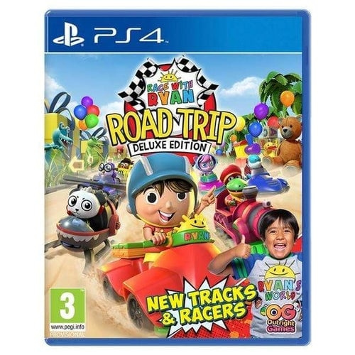 Race with Ryan: Road Trip (Deluxe Edition) (PS4) ryhmässä KODINELEKTRONIIKKA / Pelikonsolit & Tarvikkeet / Sony PlayStation 4 / Peli @ TP E-commerce Nordic AB (D09564)