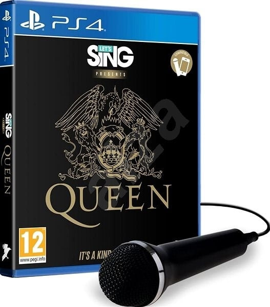 Let\'s Sing: Queen (Single Mic Bundle) (PS4) ryhmässä KODINELEKTRONIIKKA / Pelikonsolit & Tarvikkeet / Sony PlayStation 4 / Peli @ TP E-commerce Nordic AB (D09565)