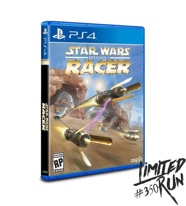 Star Wars Episode I Racer (Limited Run #77) (Import) (PS4) ryhmässä KODINELEKTRONIIKKA / Pelikonsolit & Tarvikkeet / Sony PlayStation 4 / Peli @ TP E-commerce Nordic AB (D09572)