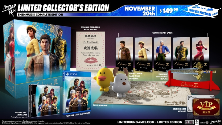 Shenmue III: Complete Edition - Collectors Edition (Import) (PS4) ryhmässä KODINELEKTRONIIKKA / Pelikonsolit & Tarvikkeet / Sony PlayStation 4 / Peli @ TP E-commerce Nordic AB (D09602)